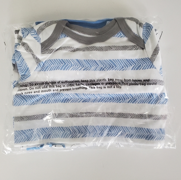 NWT Lamaze Baby Boy Organic Cotton 2 Pack Sleeper - Picture 4 of 4